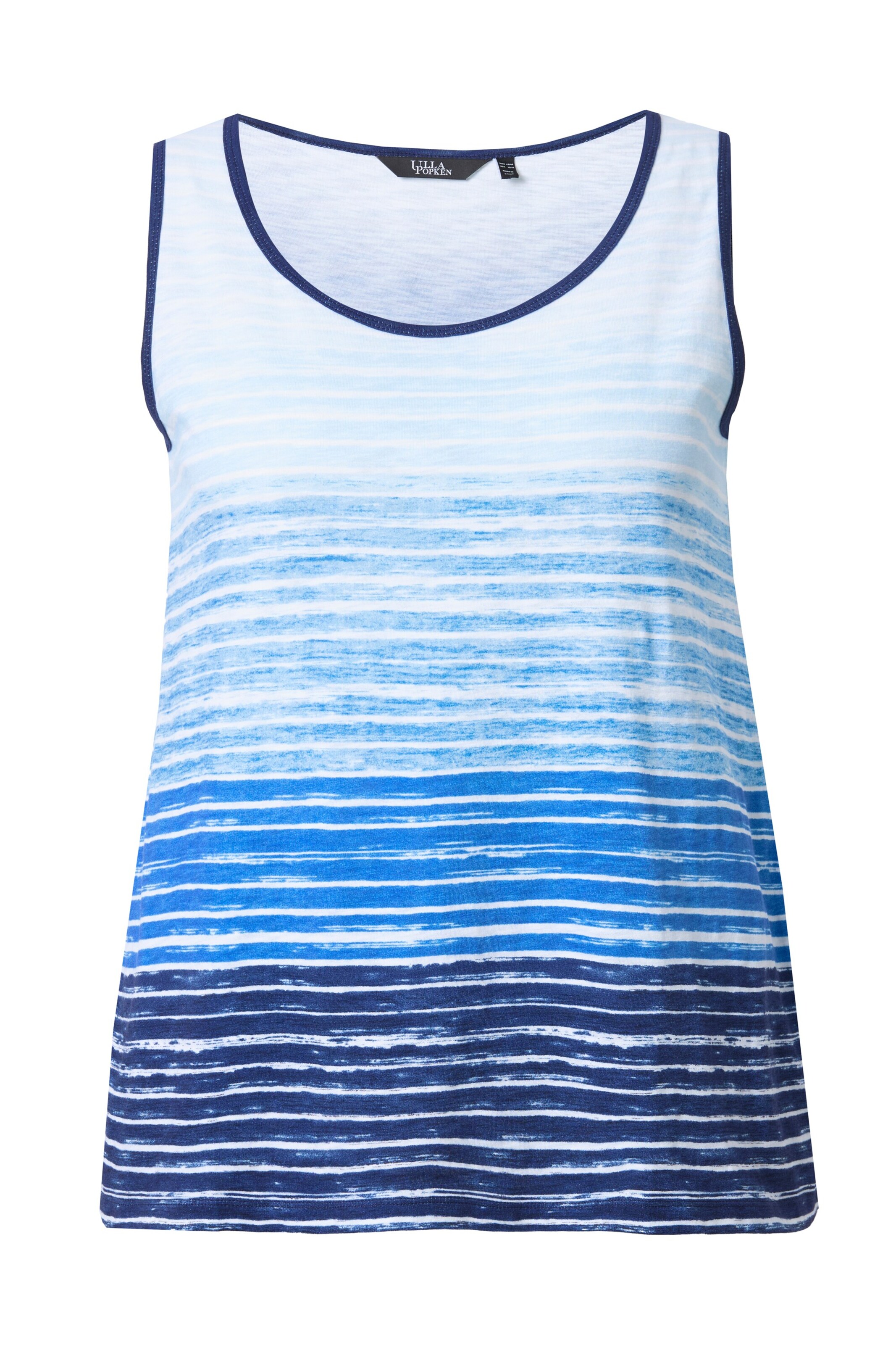 Ulla Popken Top in Blauw: voorkant