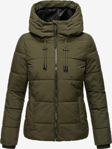 Veste d’hiver MARIKOO en vert : devant