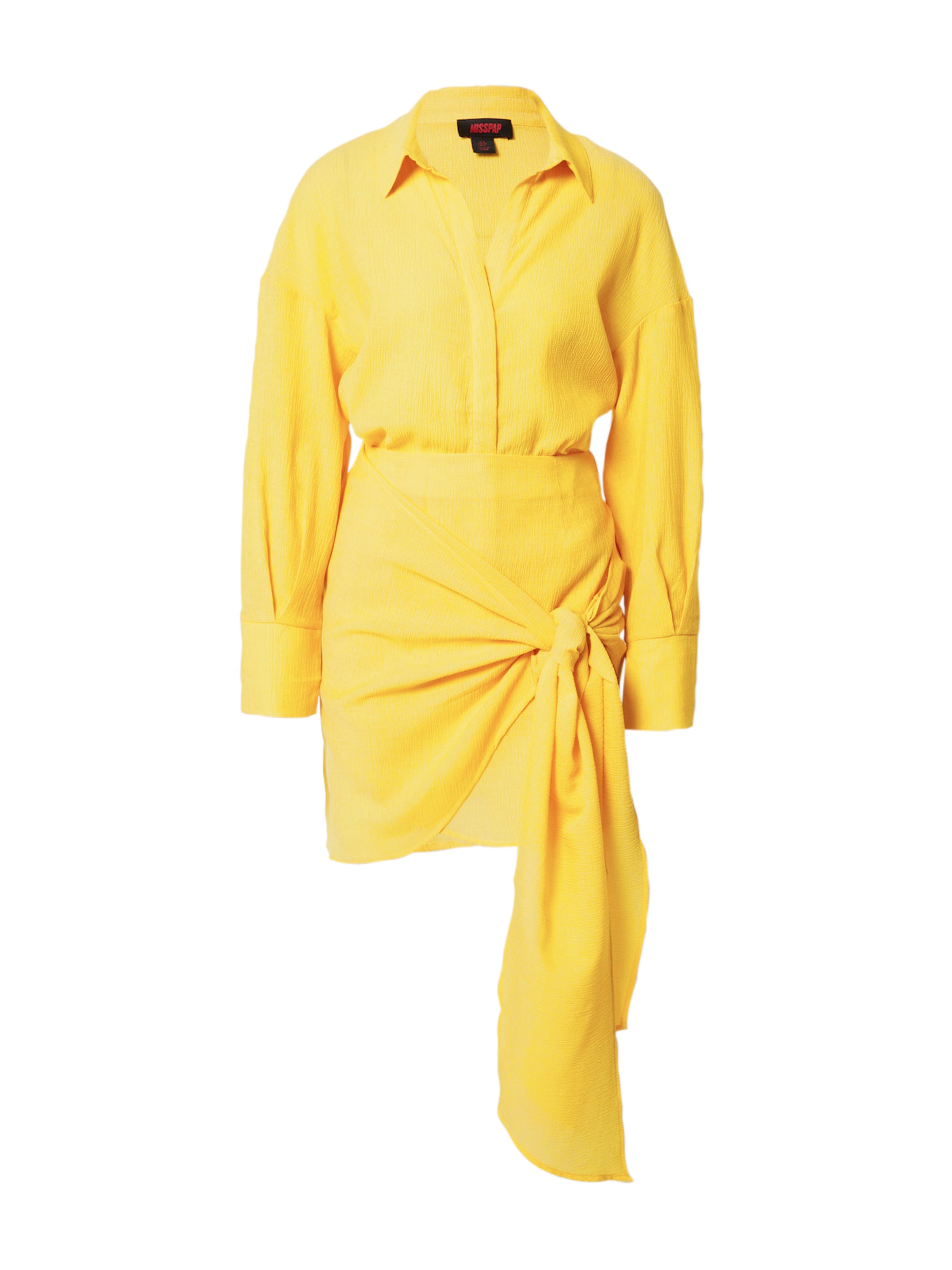 Costum de la Misspap pe portocaliu: față