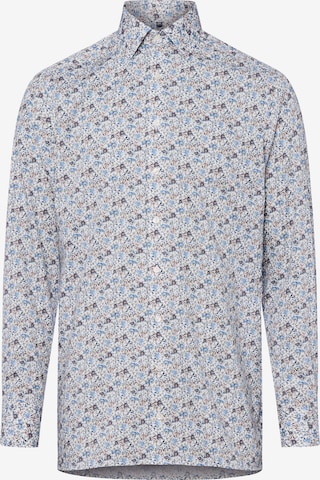 OLYMP Button Up Shirt in Blue: front