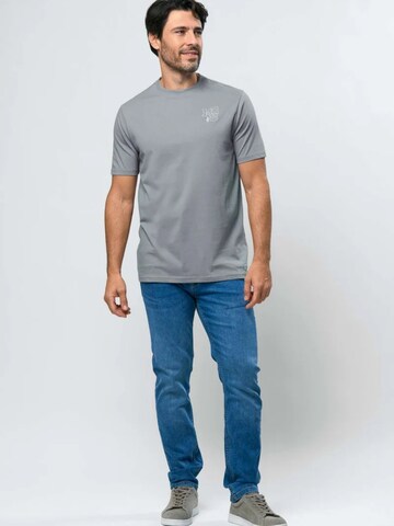 MCS Klasický střih Košile ' Nigel ' – šedá