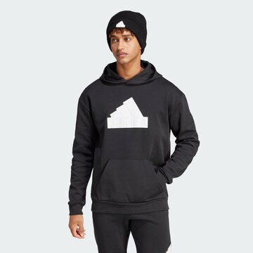 ADIDAS SPORTSWEAR - Sweatshirt de desporto 'Future Icons' em preto: frente