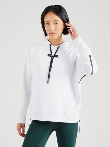 On Sportief sweatshirt in Wit: voorkant