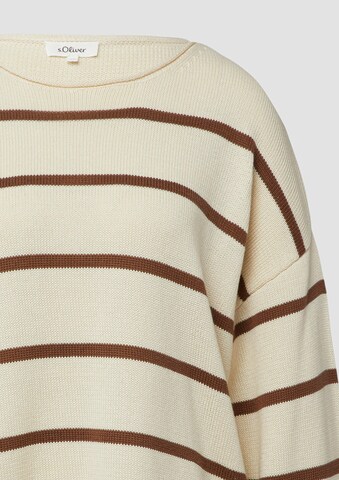 s.Oliver Oversized trui in Beige