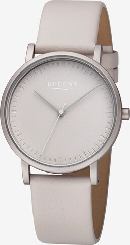 REGENT Analog Watch in Grey: front