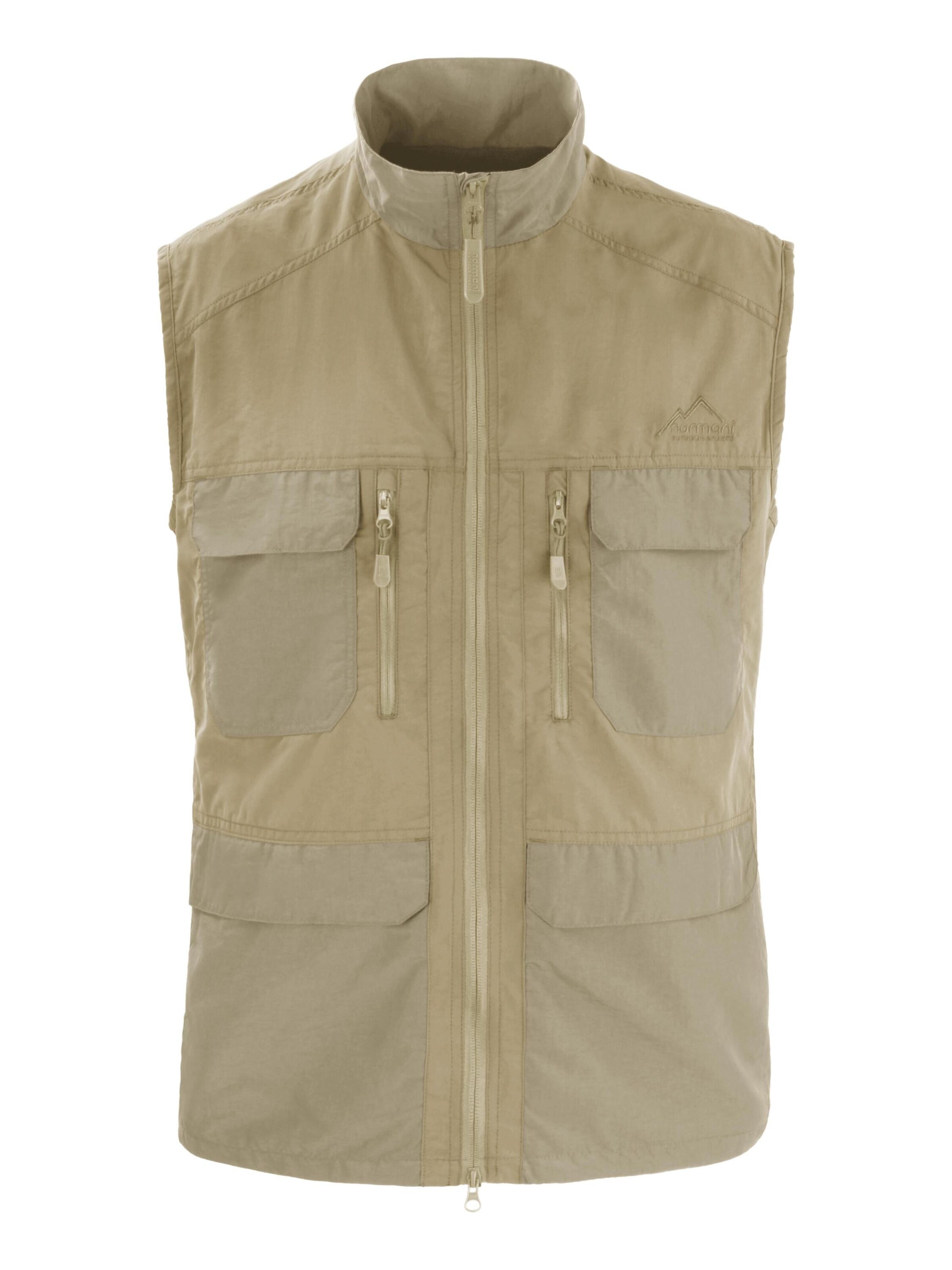 normani Sportweste 'Elk' in Beige: Vorderseite