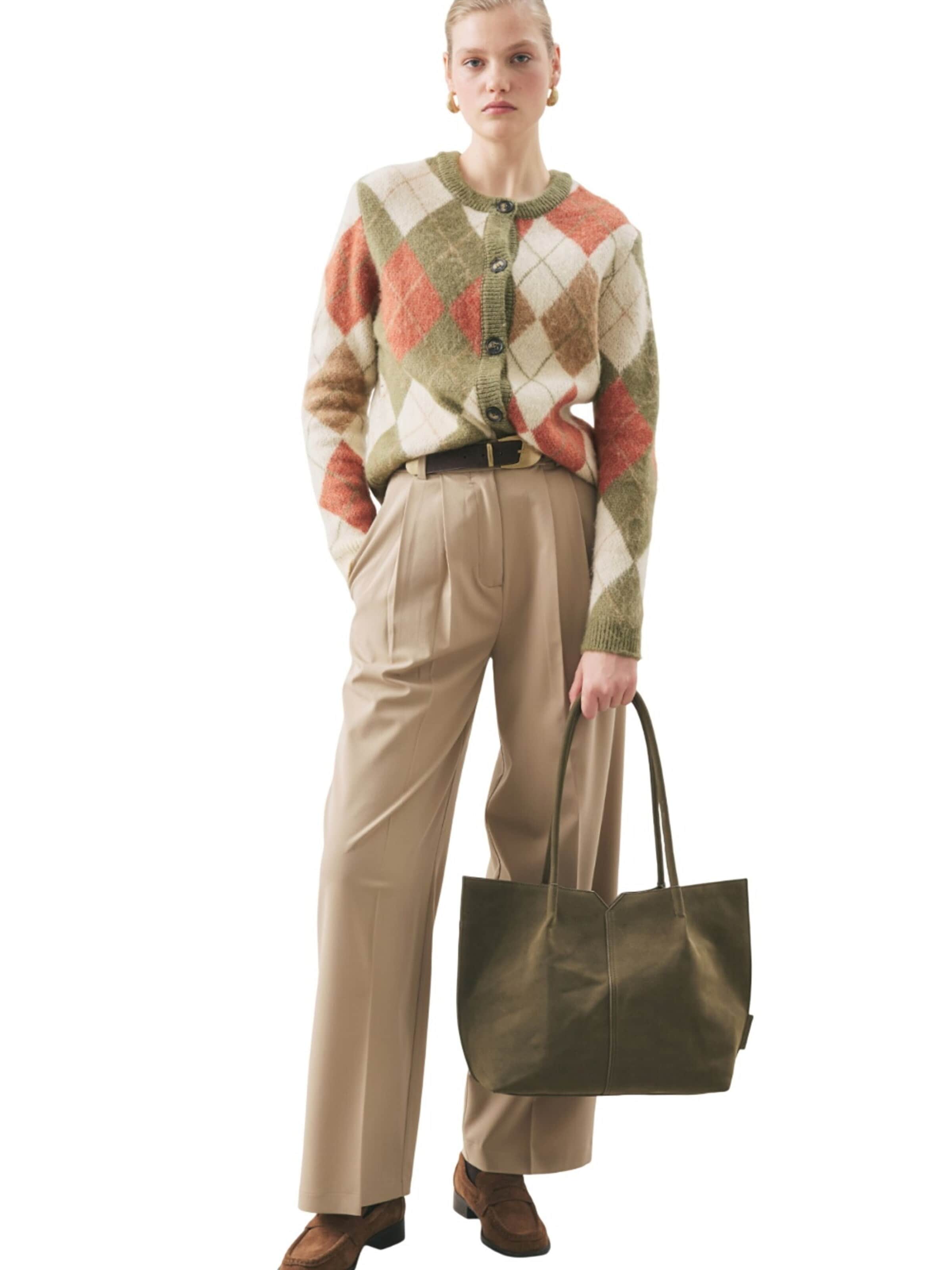 MANUKA Knit cardigan in Green