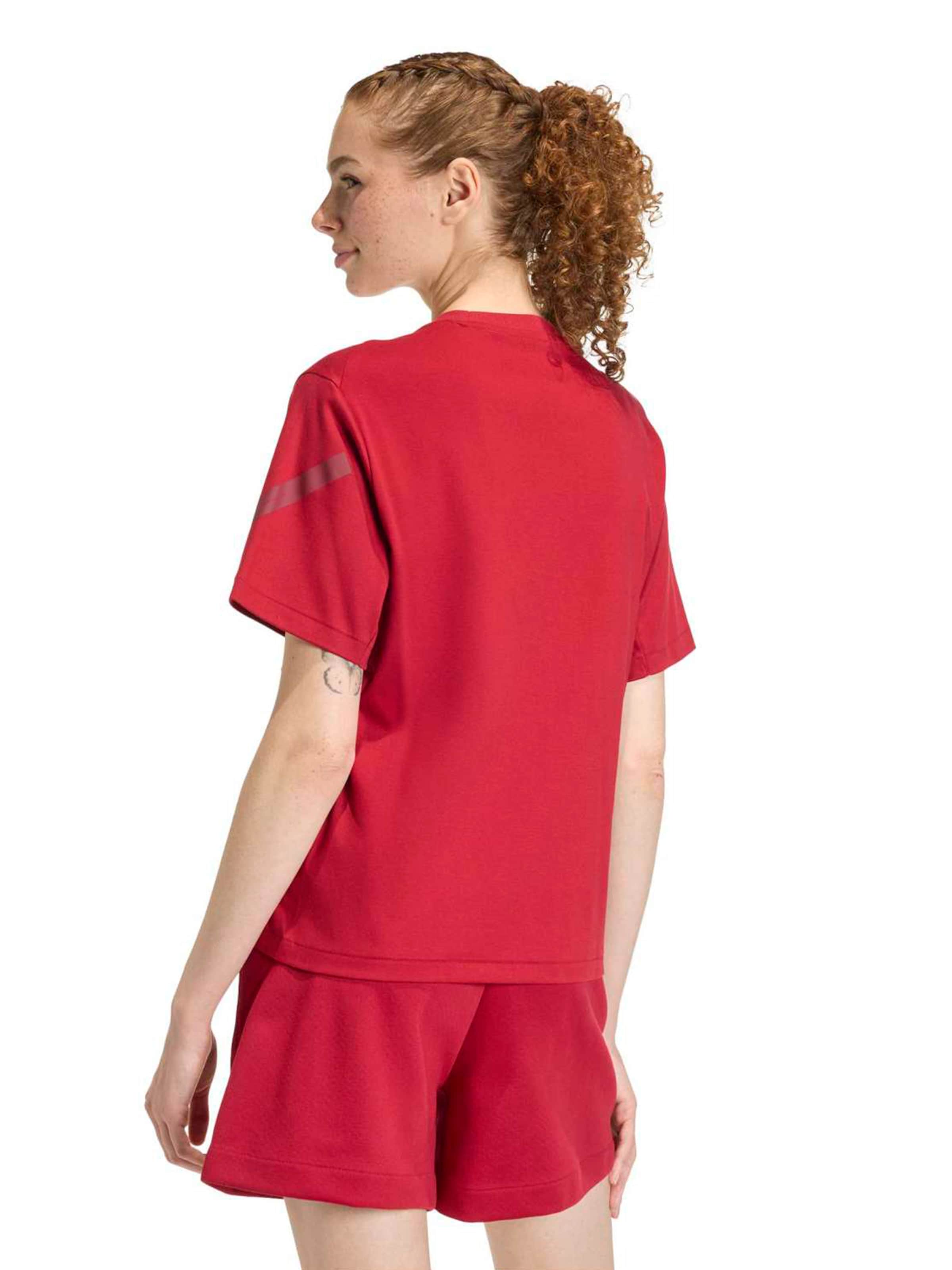 Tricou funcțional 'Z.N.E.' de la ADIDAS SPORTSWEAR pe roșu