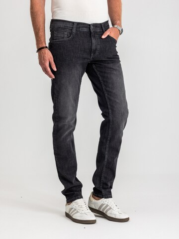 Tapered Jeans 'Mustang Style Oregon Tapered Denim Black 1017124 4000 800' di MUSTANG in blu