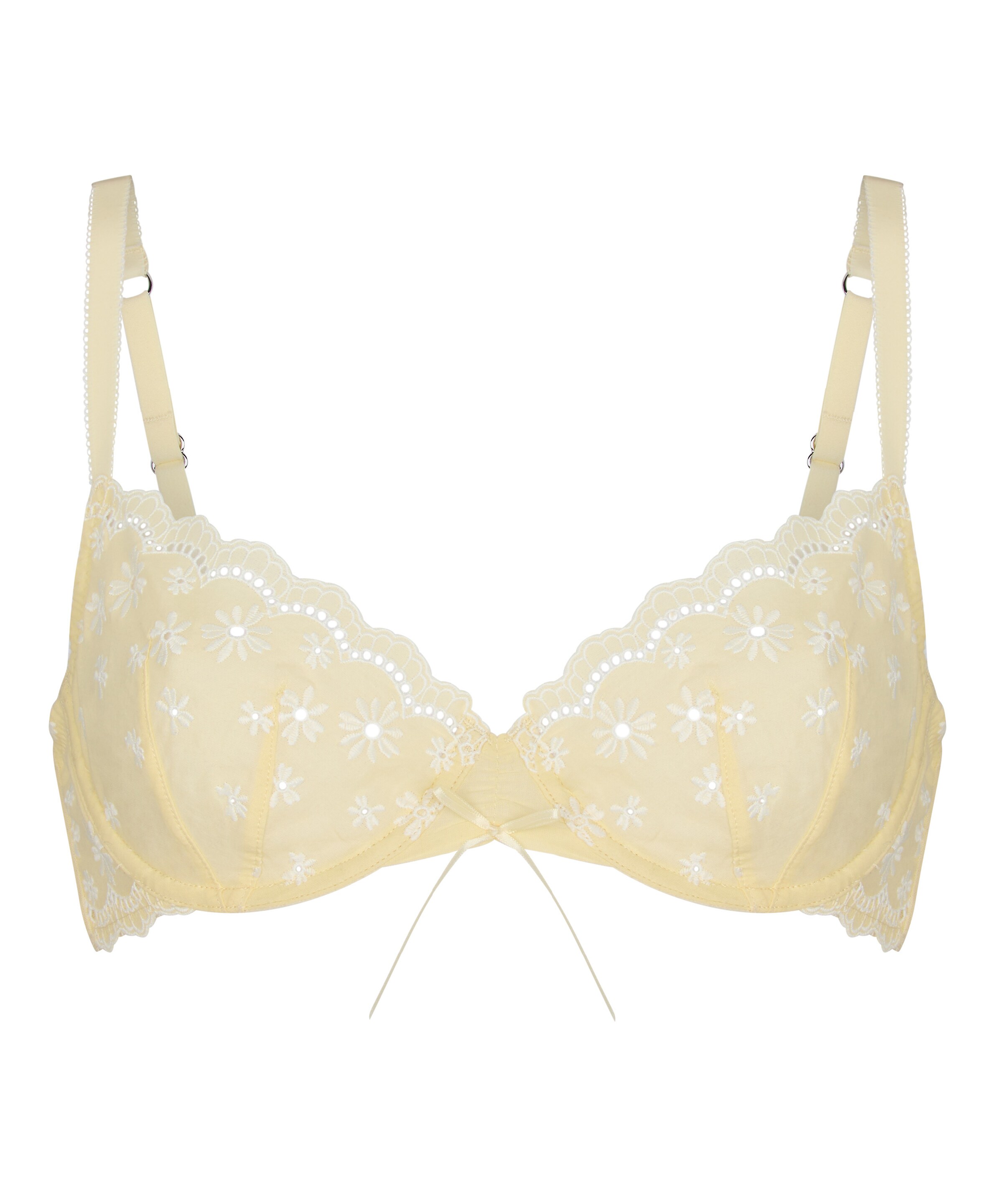 Hunkemöller Push-up BH 'Gaia' in Geel: voorkant