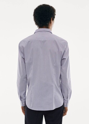 MANGO MAN Regular fit Button Up Shirt 'Corsa' in Blue