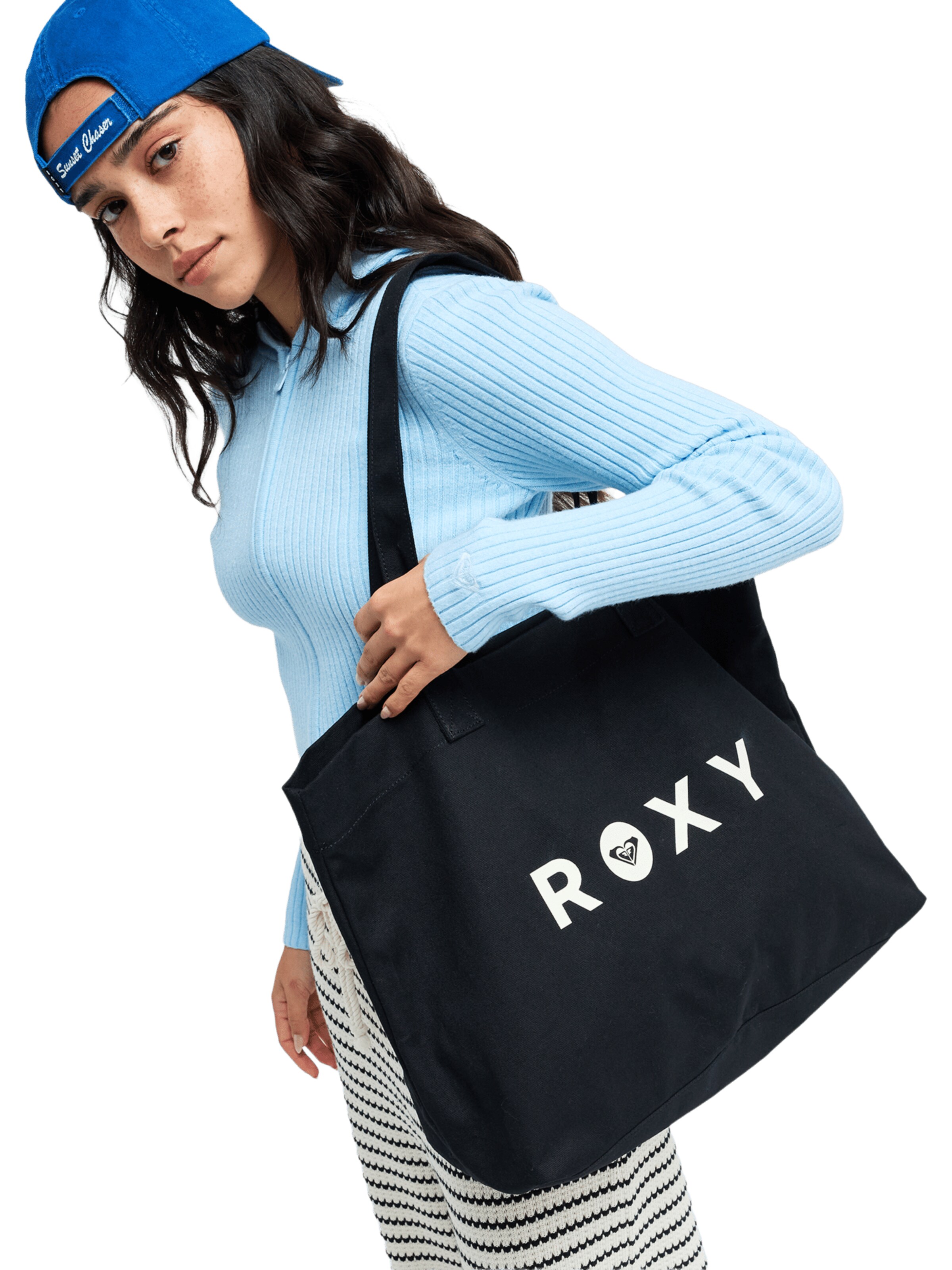 ROXY Shopper 'Go For It' in Schwarz