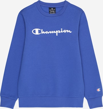 Sweat Champion Authentic Athletic Apparel en bleu : devant