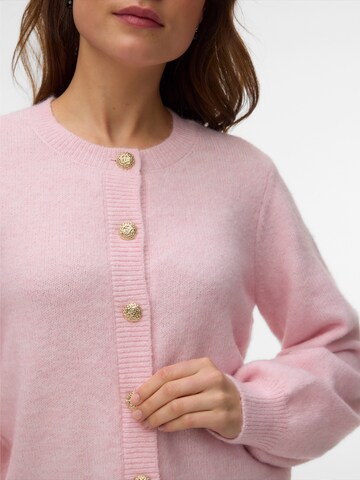 Cardigan 'VMHazel' VERO MODA en rose