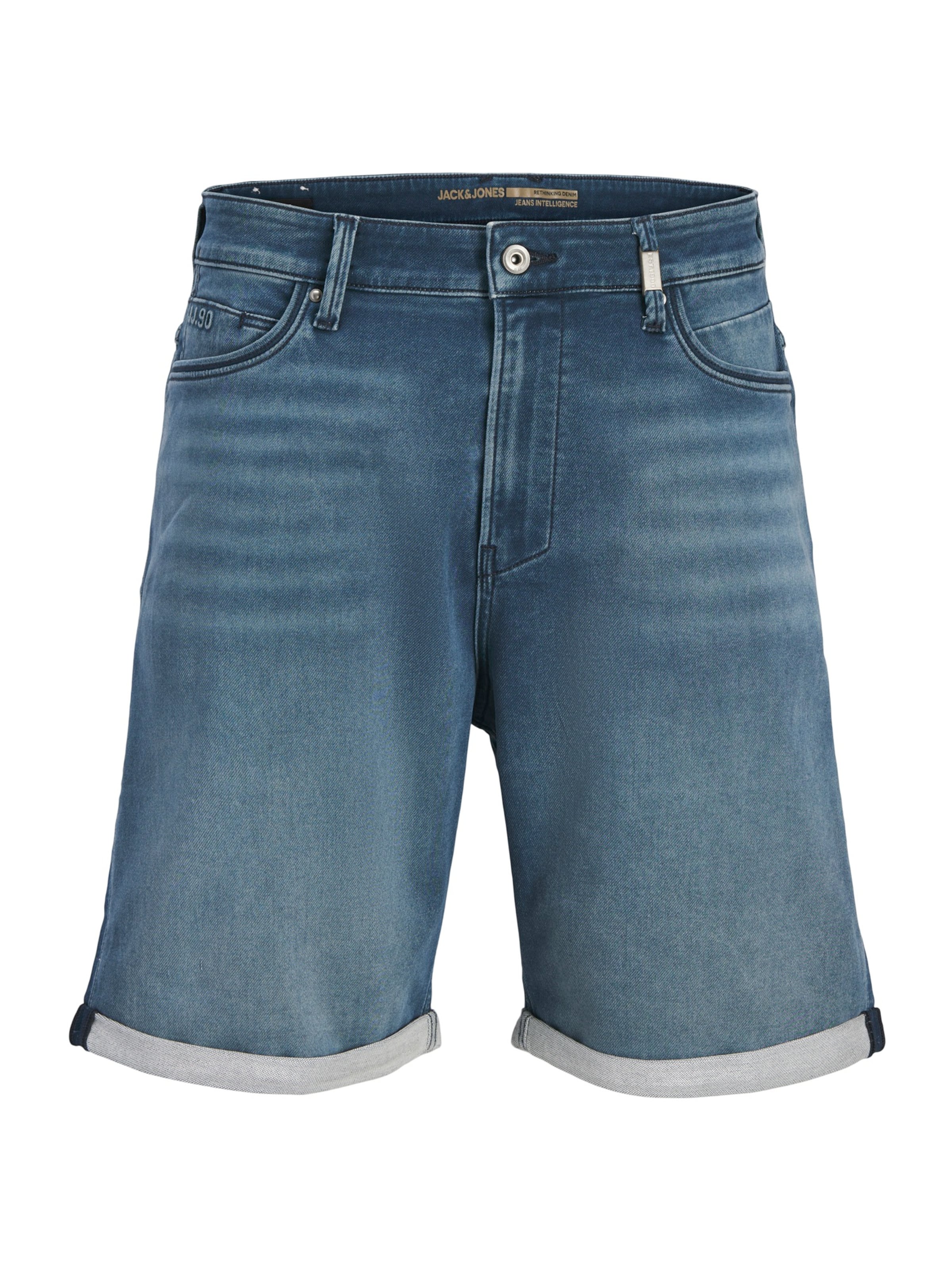 JACK & JONES Jeans 'JJITONY JJASHER' in Blue: front
