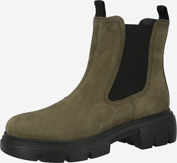 Chelsea Boots Paul Green en vert : devant