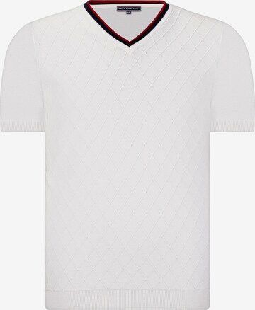 Felix Hardy T-shirt 'Kamren' i vit: framsida