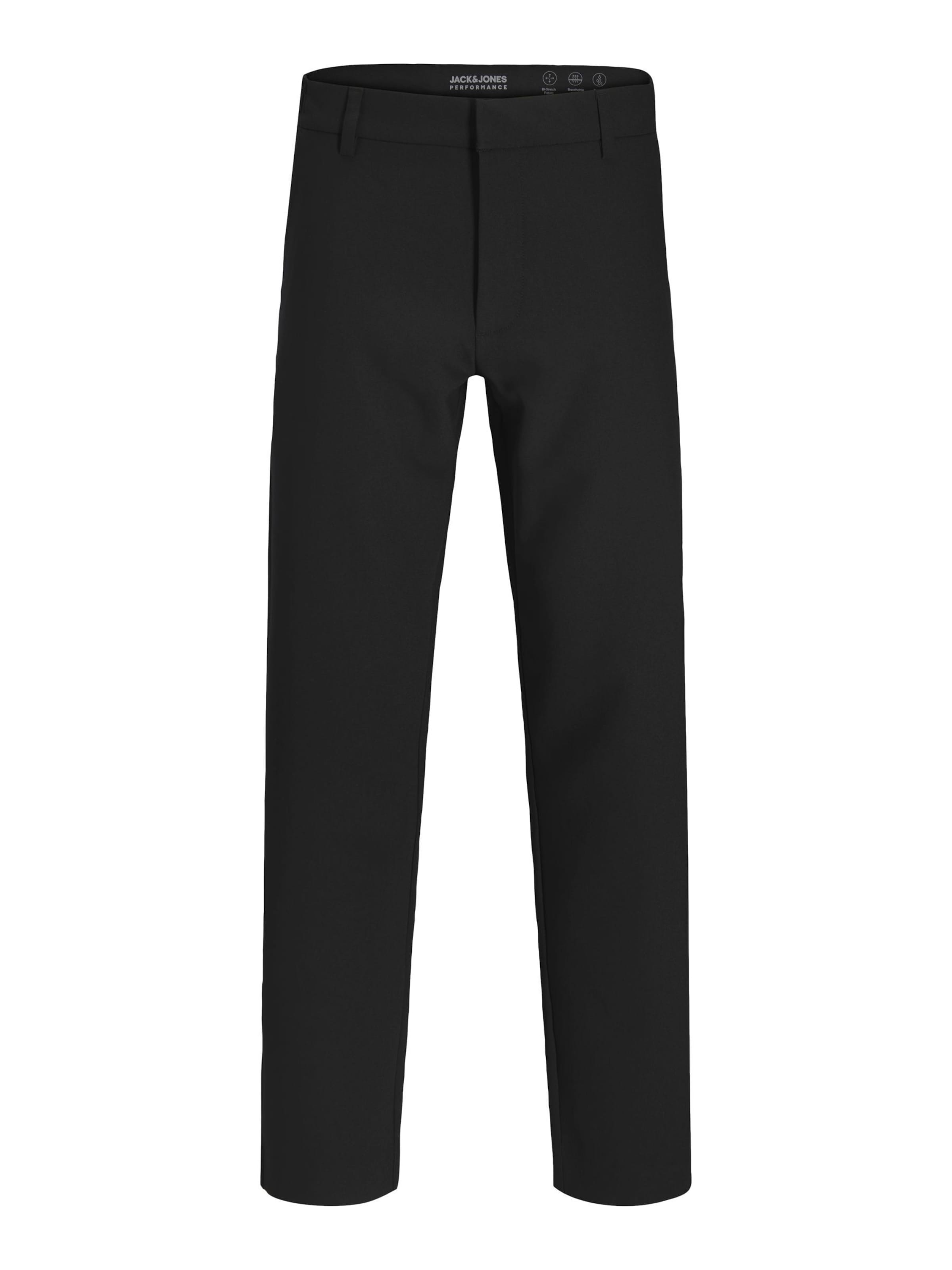JACK & JONES Tapered Chino 'Kane' in Zwart: voorkant