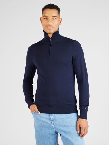 Pull-over TOMMY HILFIGER en bleu : devant