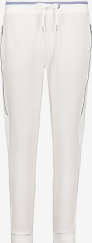 monari Tapered Broek in Wit: voorkant