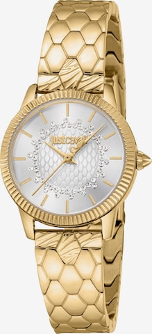 Just Cavalli Uhr in Gold: Vorderseite