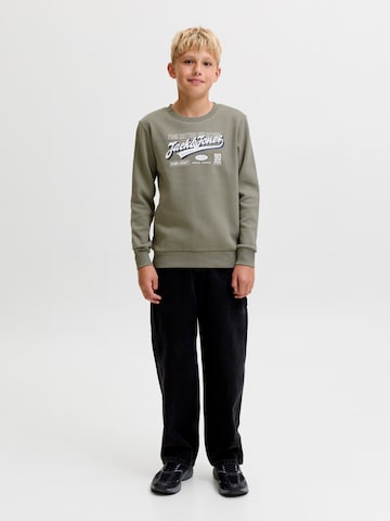 Bluză de molton de la Jack & Jones Junior pe verde