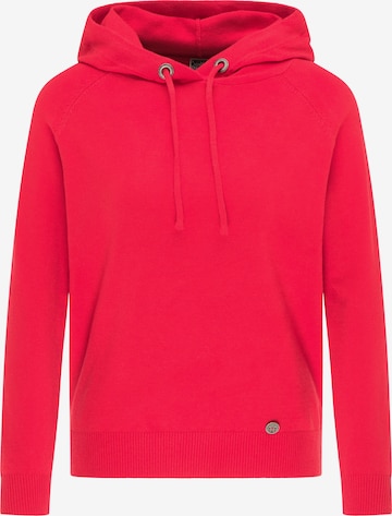 DreiMaster Maritim Sweater in Red: front