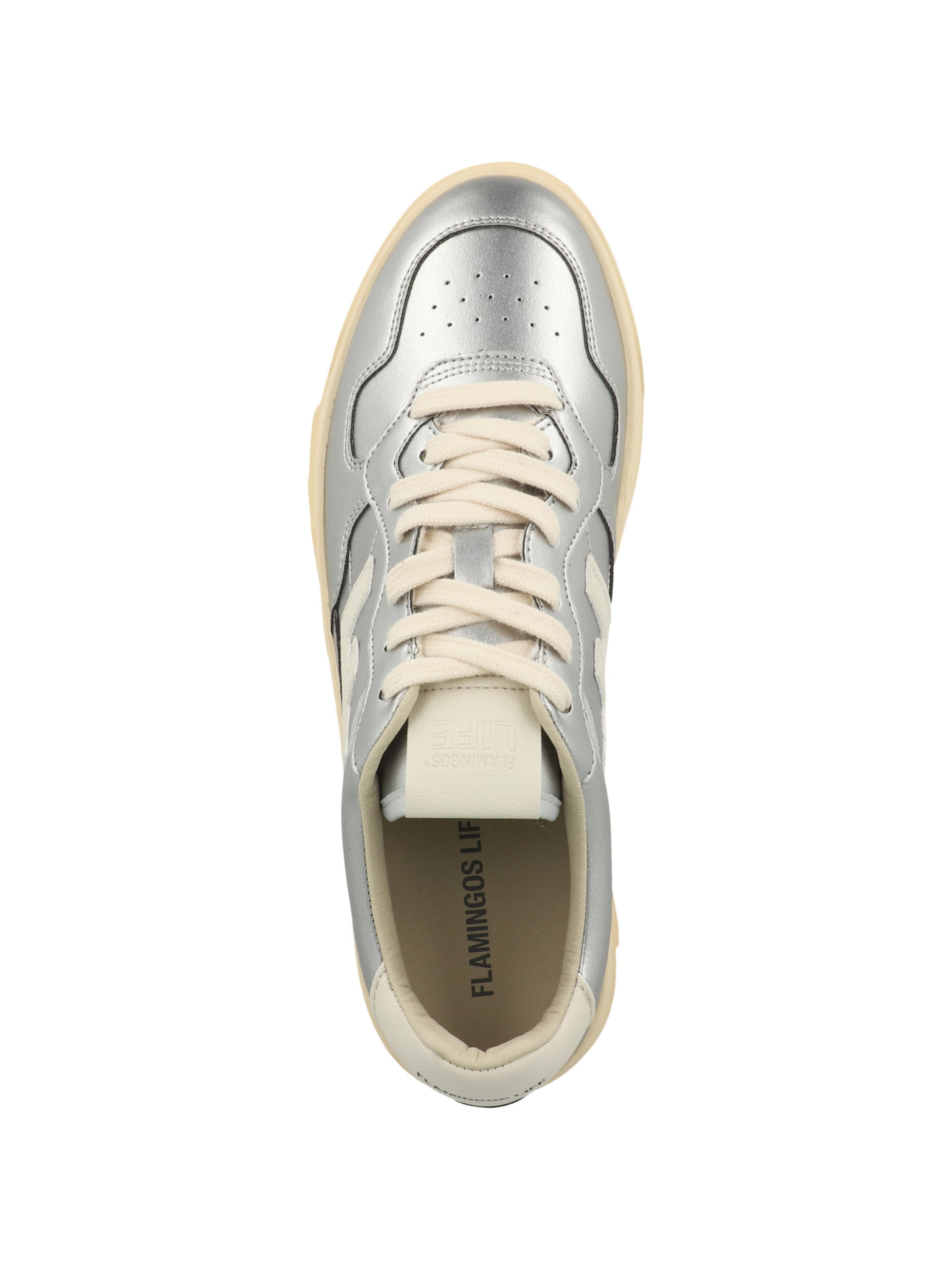 Sneaker bassa 'Ventura' di Flamingos' Life in argento