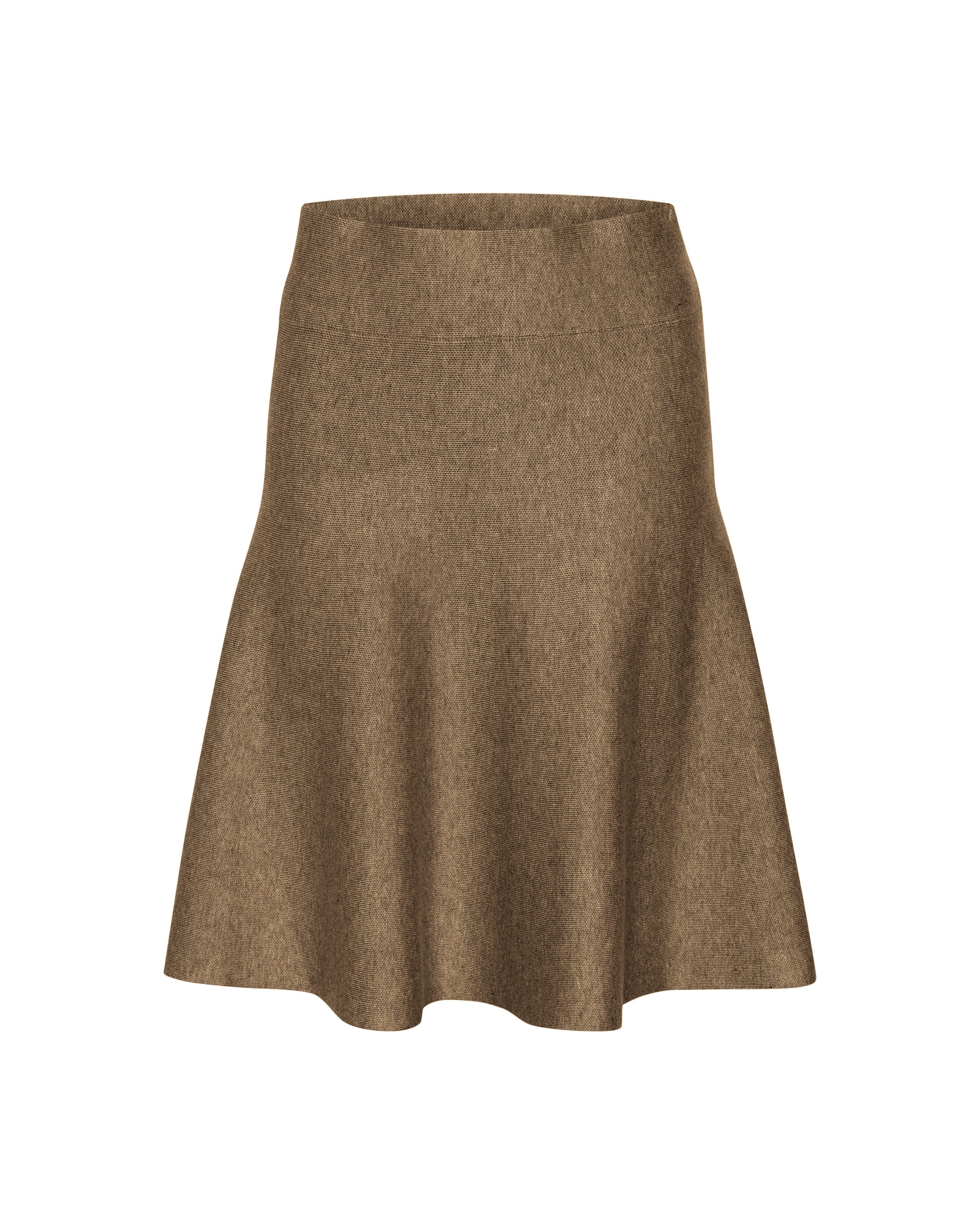 Jupe 'Annemarie' CULTURE en marron : devant