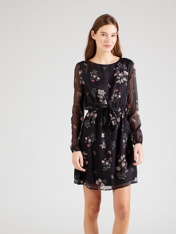 Robe 'Lilli' ABOUT YOU en noir : devant