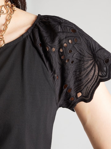 ABOUT YOU Тениска 'Darja' в черно