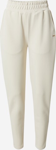 Athlecia Tapered Sportbroek in Beige: voorkant