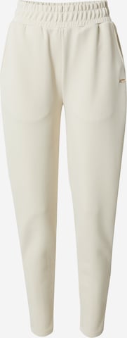 Pantalon de sport Athlecia en beige : devant