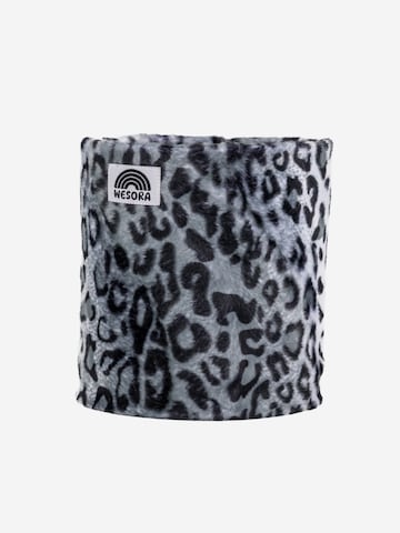 WESORA GmbH Schlauchschal 'Premium Kunstfell Neckwarmer' in Grau: Vorderseite