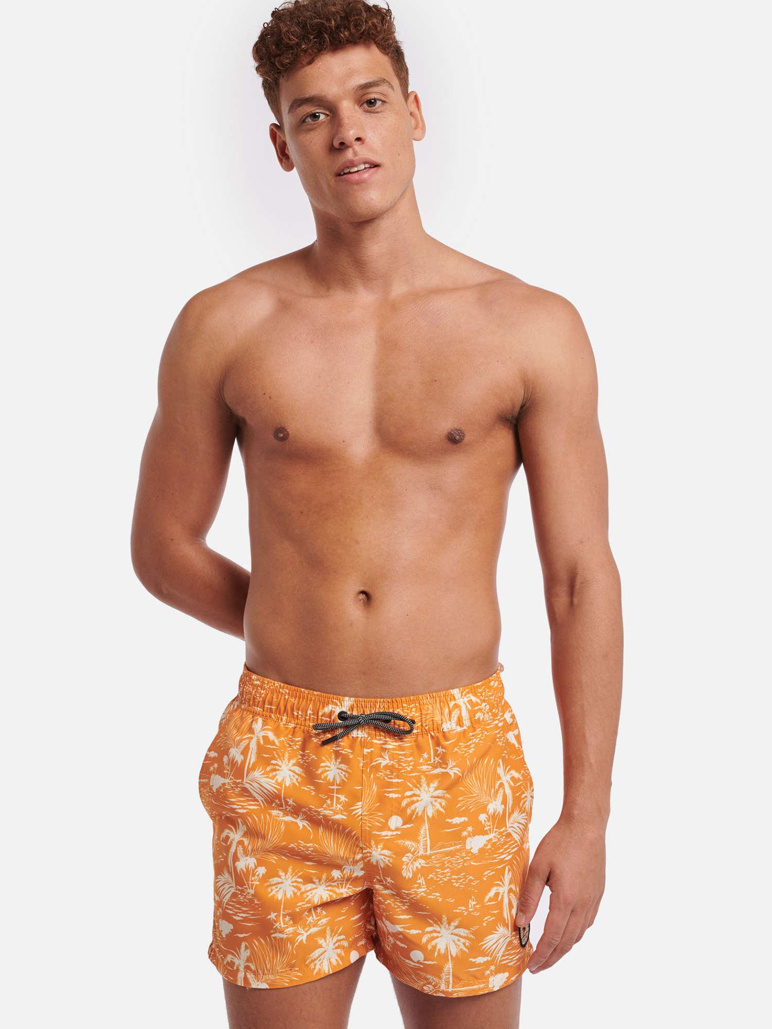 Moda mare N6eXJ Shiwi Pantaloncini da bagno in Arancione 