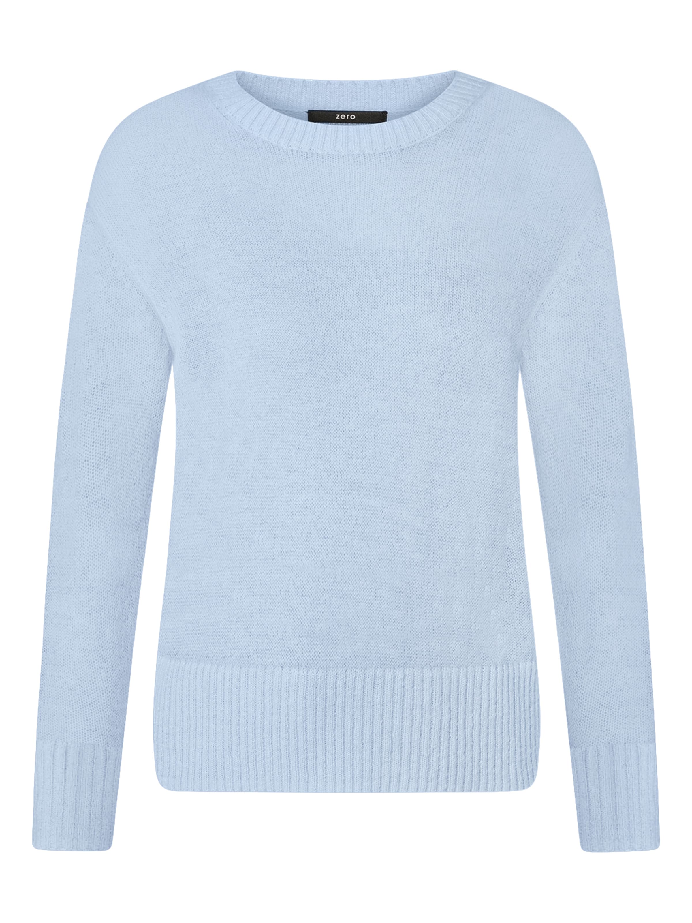 Pullover di zero in blu: frontale