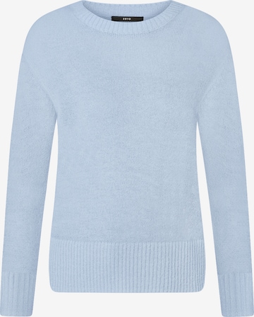 Pullover di zero in blu: frontale