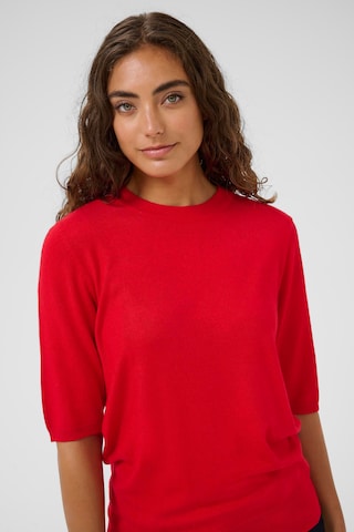 CULTURE - Pullover 'CUAnnemette' em vermelho