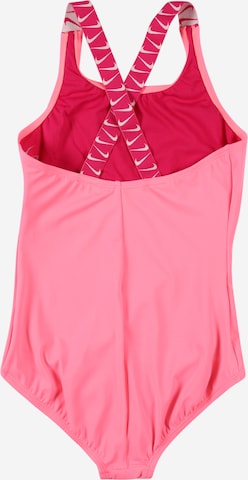 Maillot de bain de sport Nike Swim en rose