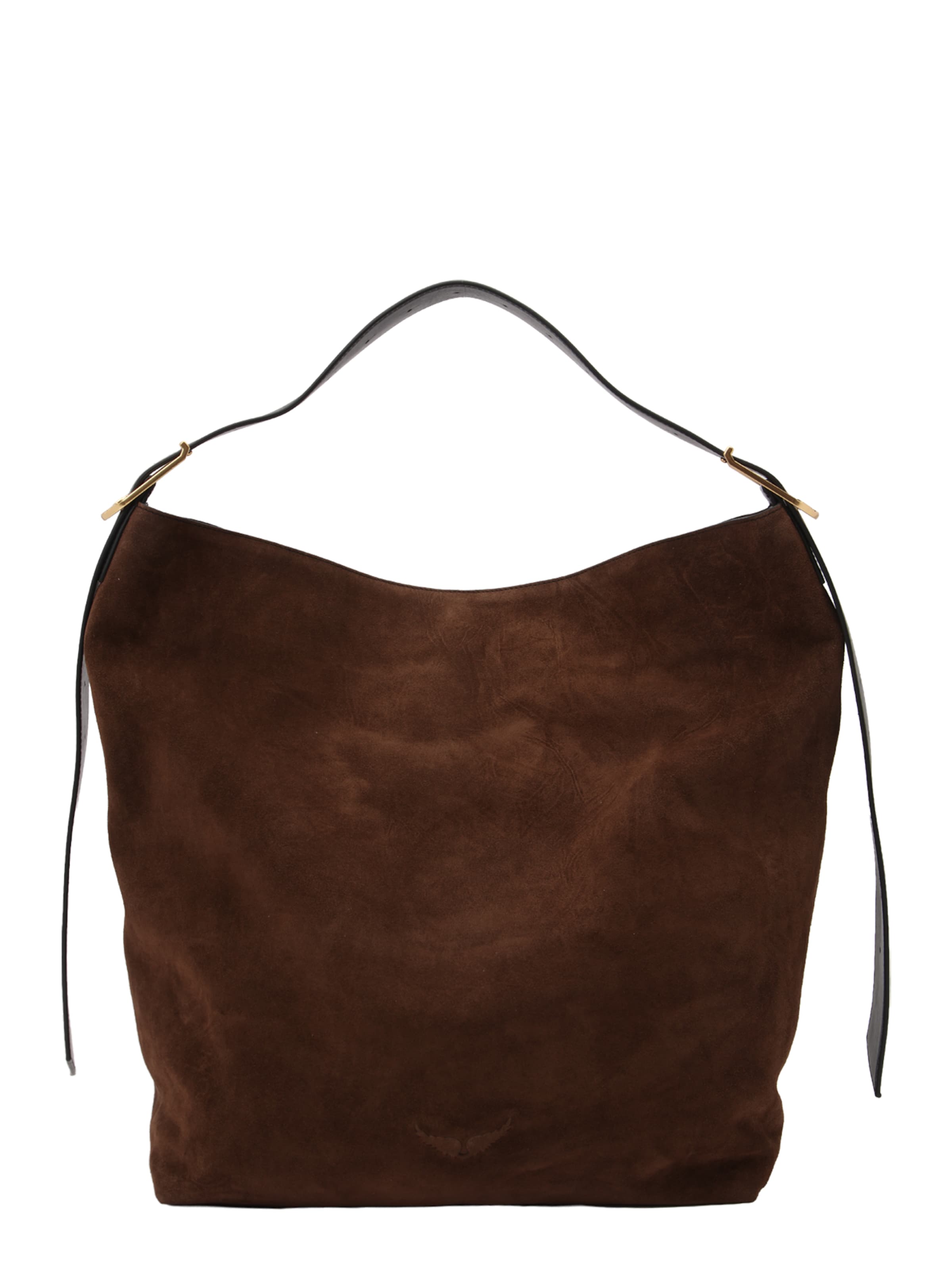 Zadig & Voltaire Skuldertaske 'JANE' i brun: forside