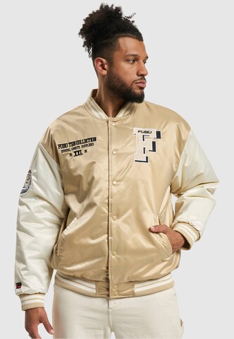 FUBU Between-Season Jacket in Beige: front