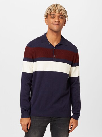 BURTON MENSWEAR LONDON Sweater in Blue: front