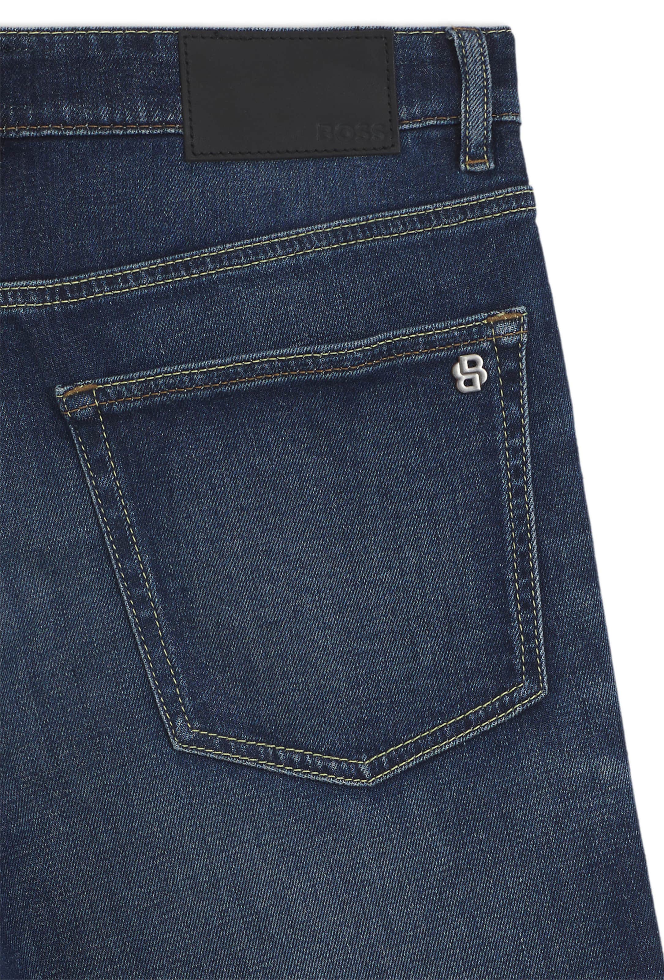 BOSS Tapered Jeans in Blue