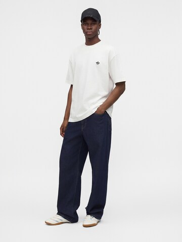 T-Shirt 'Trefoil Essentials' ADIDAS ORIGINALS en blanc