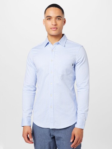 Coupe slim Chemise Dockers en bleu : devant