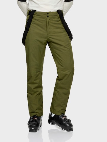 Schöffel Regular Outdoor Pants in Green: front