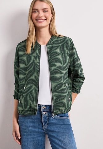 STREET ONE Between-Season Jacket in Green: front