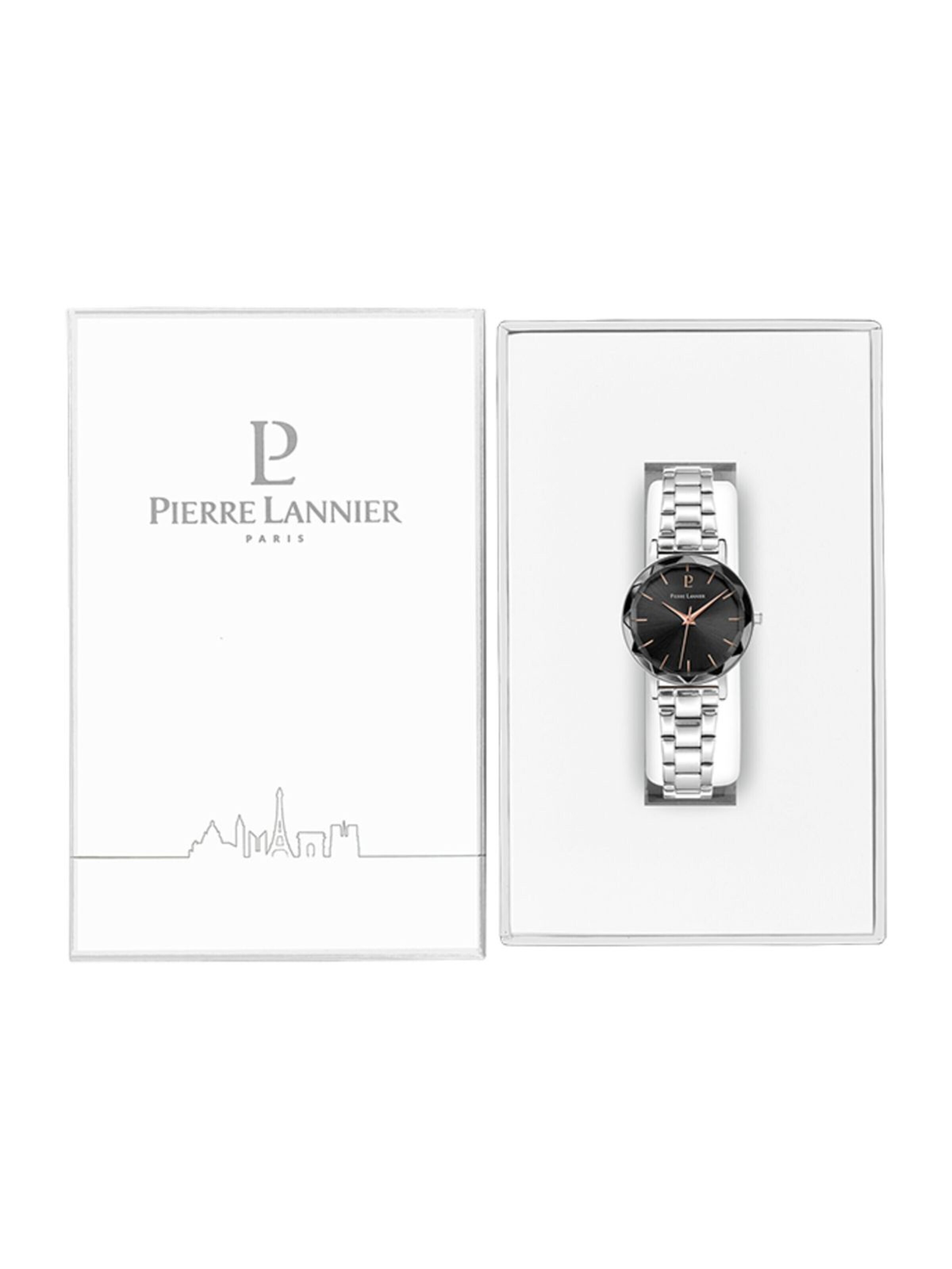 Montre à affichage analogique 'Multiples' Pierre Lannier en gris