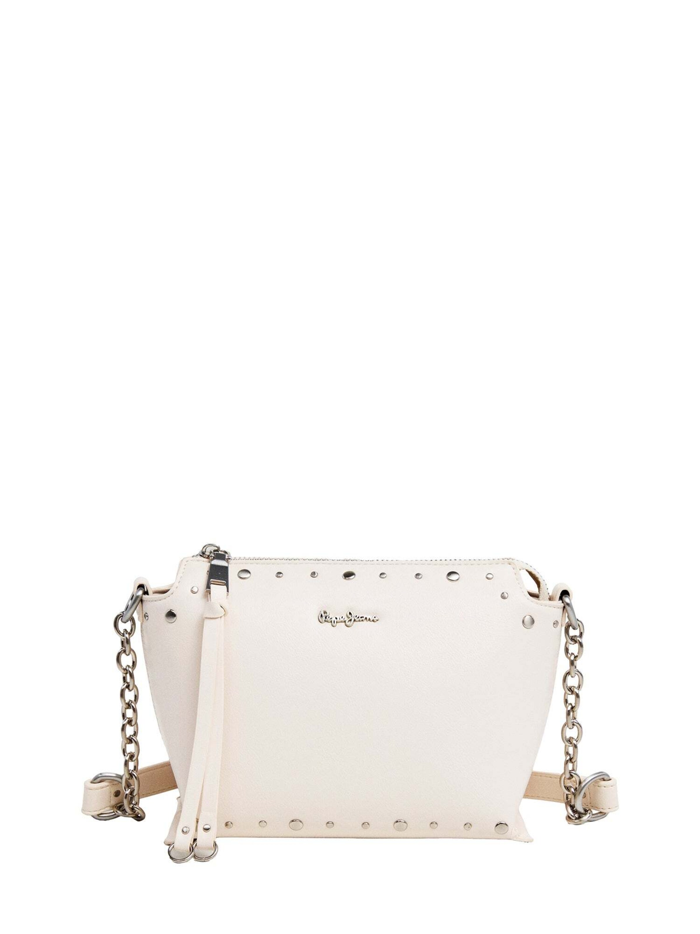 Sac bandoulière '' EDILIA SPRING '' Pepe Jeans en beige : devant