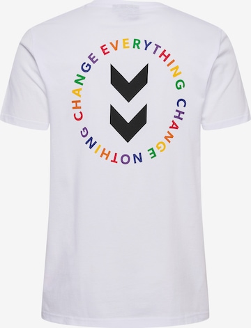Hummel T-Shirt 'Everything Nothing' in Weiß